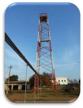 Radar Installation for Coastal Surveillance System