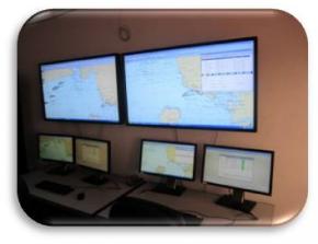 control center for coastal surveillance and border control