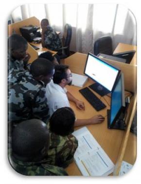 Operation center training for Border and Coastal Surveillance 