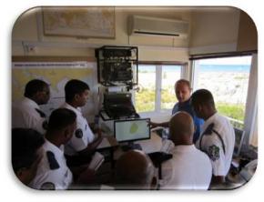 Training sessions on Coastal Surveillance system and Border control system