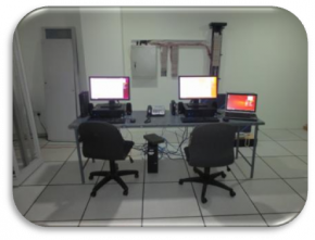 server workstation antenna surveillance system