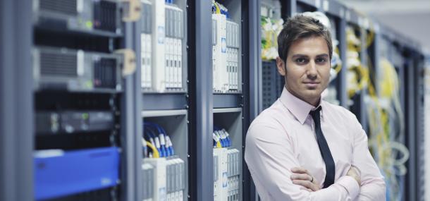 Engineer in Data Room, Forward Slope
